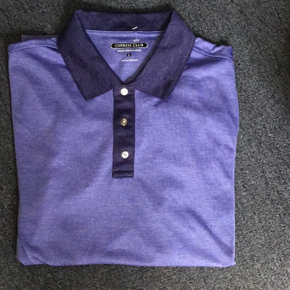 CYPRESS CLUB GOLF SHIRT MEN. - Picture 1 of 4